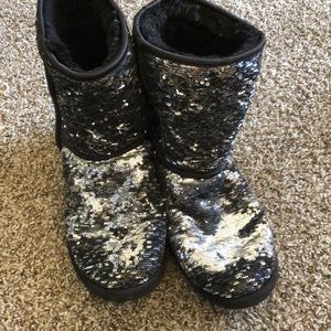 Sparkly UGG boots